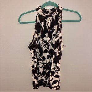 NWT Michael Kors-  printed blouse Size Small.